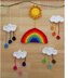 Rainbows and sunshine Wall hanging