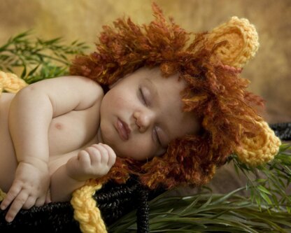 Lion Baby Hat Crochet