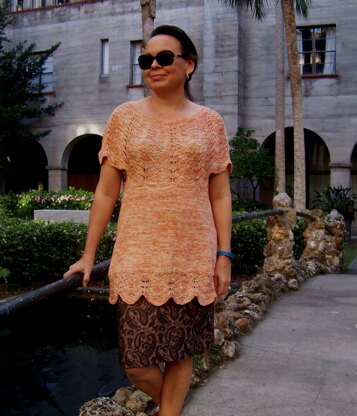 Wheat Spikes Tunic