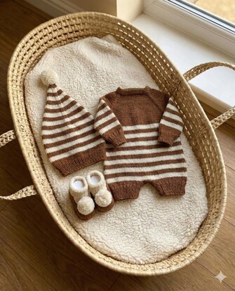 "Peaches & Cream" Romper set