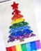 Wall hanging rainbow tree