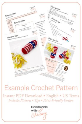 Crochet Firecracker