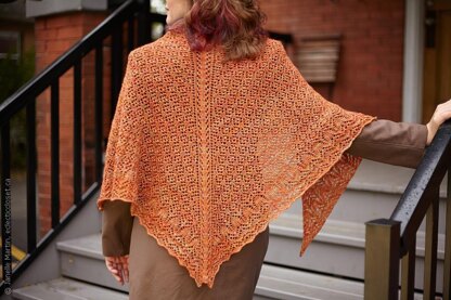 Sinuosity Shawl