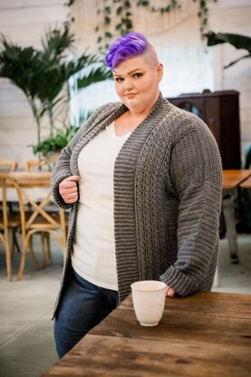 Double Espresso Duster Cardigan