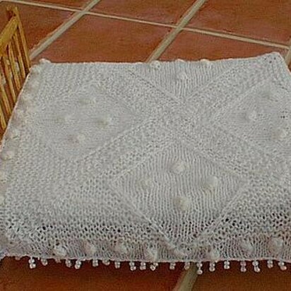 HMC10 Bobbled bedspread for the dolls house