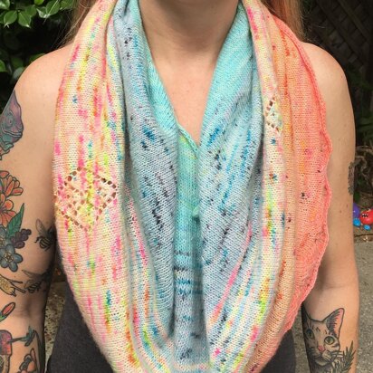 Sunset Cowl Poncho