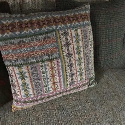 Fairisle Abstract Cushion