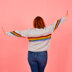 Cosy Rainbow Cardigan - Free Cardigan Knitting Pattern For Women in Paintbox Yarns Simply Aran by Paintbox Yarns