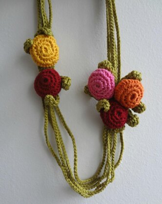 Button Necklace