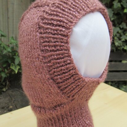 Toddler Balaclava Hat - knitting pattern