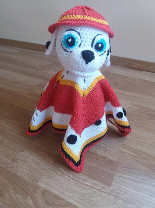 Paw Patrol Marshall blanket