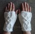 #110 One Skein Cabled Fingerless Gloves