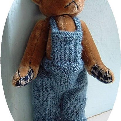 Teddy Dungarees pattern