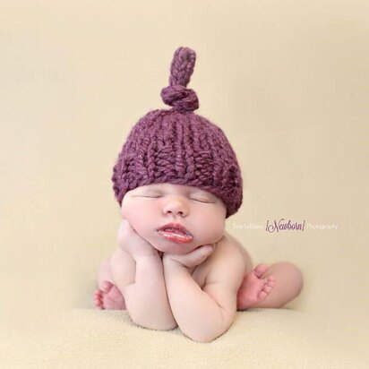 Top Knot Hat Chunky Newborn Baby Child Photography Prop