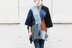 Shades of Indigo Poncho