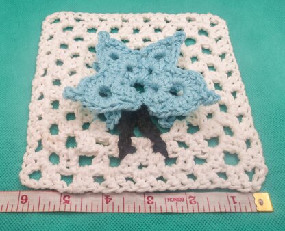 Granny Square Crochet Pattern Butterfly