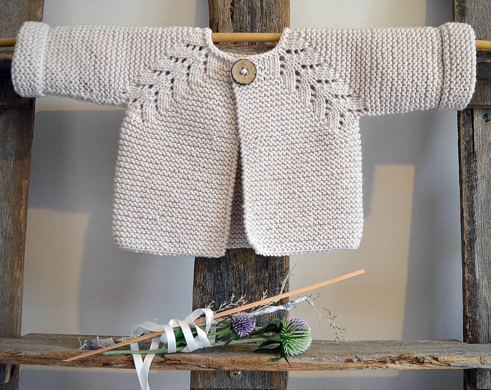 Top down baby hot sale sweater pattern