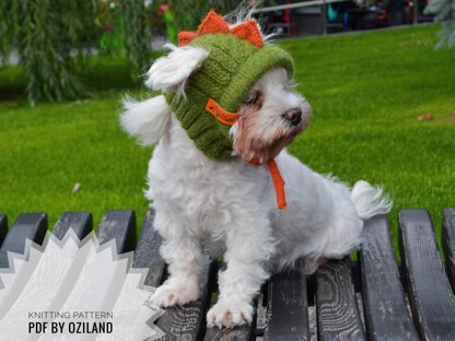 Dog balaclava knitting pattern sale