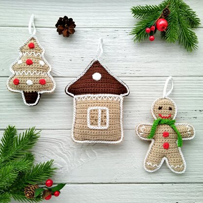 Christmas Gingerbread set 3