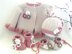 Knitting Baby Jacket Hat and Shoes Baby Set Anna Pattern