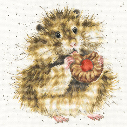 Bothy Threads The Diet Starts Tomorrow Cross Stitch Kit - 26cm x 26cm