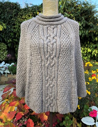 Celtic Panel Poncho