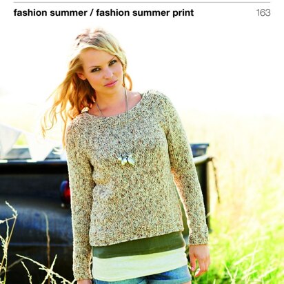 Sweater and Top in Rico Fashion Summer and Fashion Summer Print - 163