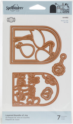 Spellbinders Shapeabilities Dies - Layered Bundle Of Joy