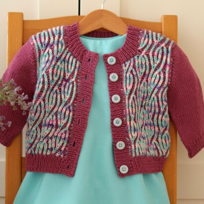 Flamingo Baby Cardigan