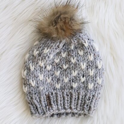 Tiny Hearts Beanie