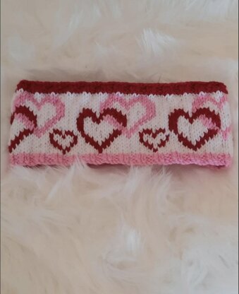 A String of Hearts Headband