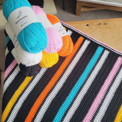 Liquorice Allsorts Blanket