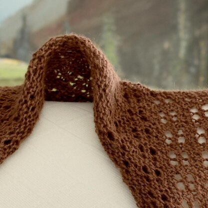 Orenburg Chestnut Shawl