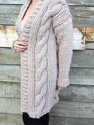 Cable Crush Cardi Coat