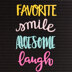 American Crafts DCWV Letterboard Words 4/Pkg - Happy