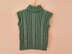 Humpty Sleeveless Polo Neck Top