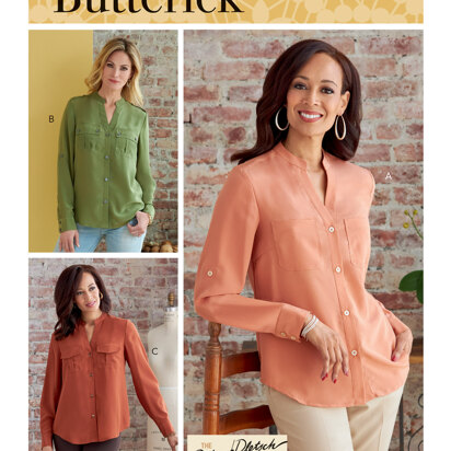 Butterick Misses' Top B6856 - Sewing Pattern