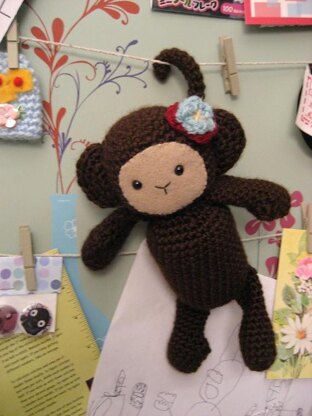 Monkey Amigurumi Crochet Pattern