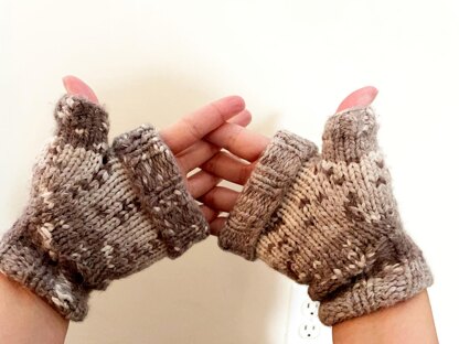 Snowflake Mitts