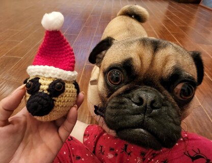 Pug Ornament