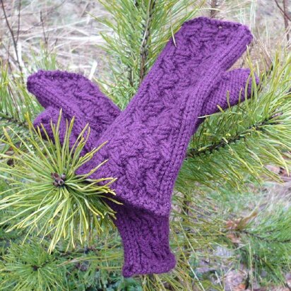 March Weather mitts - knitting pattern