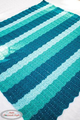 Easy Chevron Blanket