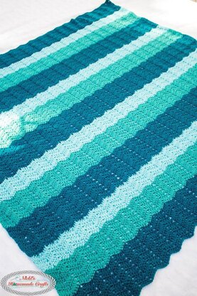 Easy Chevron Blanket