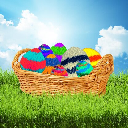 Knitted Easter Egg