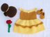 Princess Belle Hat and Dress Outfit