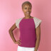 Charming Cap Sleeve Top - Free Crochet Pattern For Women in Paintbox Yarns Cotton DK