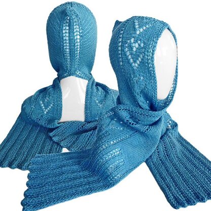 Heart Warmer Hooded Scarves