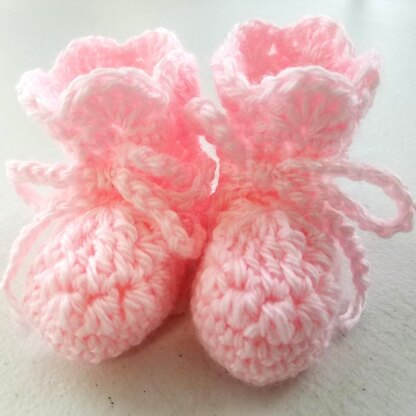 Peachtree Cottage Baby Booties