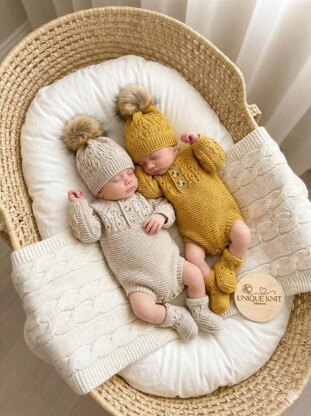 "pumpkin" Romper set