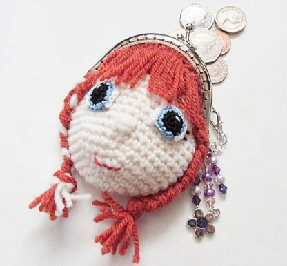 Girl Character Coin Purse